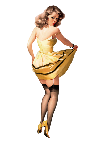 Pinups Vintage Png